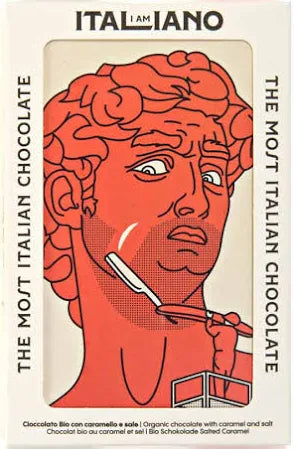 I Am Italiano Chocolate with Caramel and Salt Bar