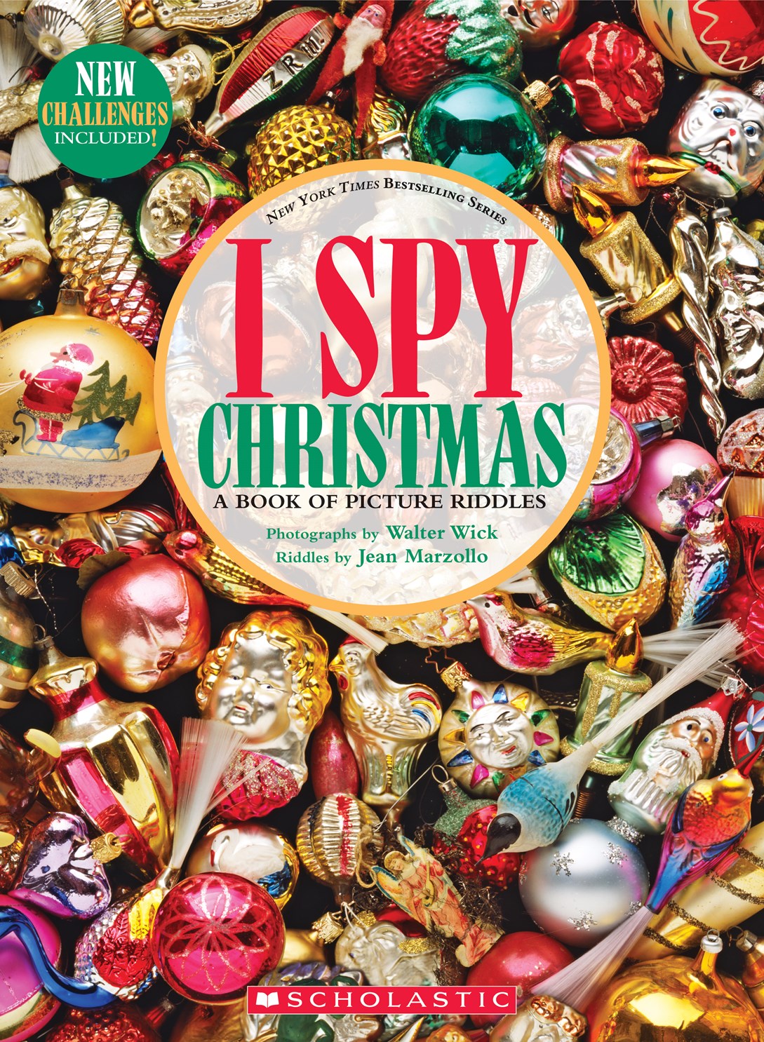 I Spy Christmas: A Book of Picture Riddles – Queen Bee Giftery