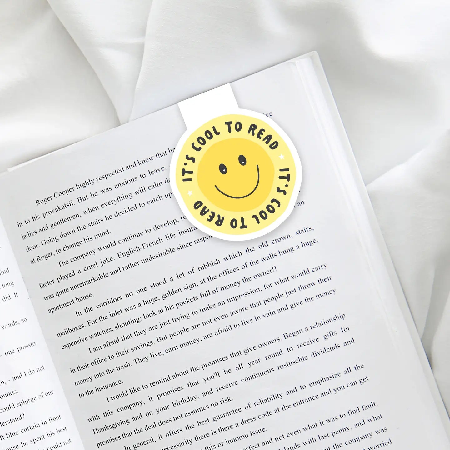 It's Cool To Read | Magnetic Bookmark