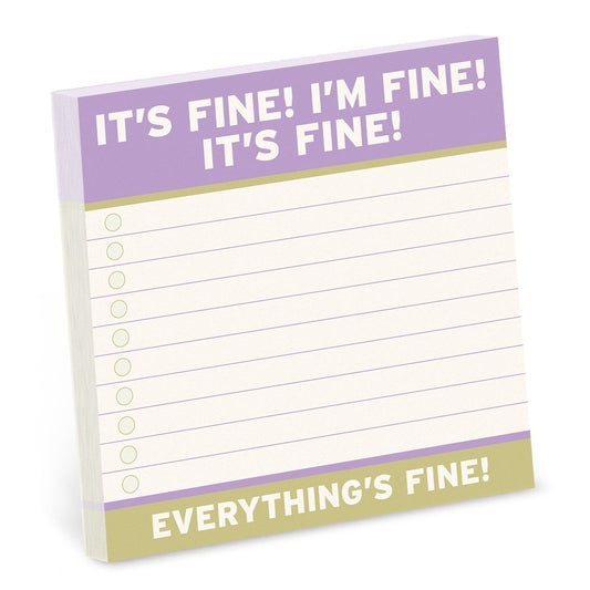 It's Fine Real Big Stickies