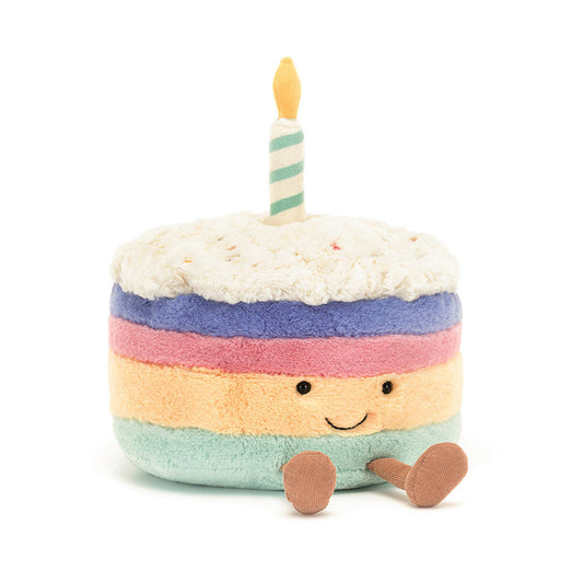 JellyCat | Amuseables Rainbow Birthday Cake