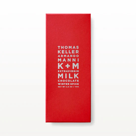 K+M | ExtraVirgin Winter Spice Milk Chocolate