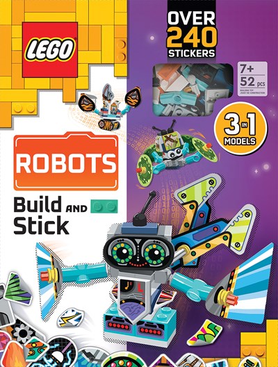 LEGO Books: Build with Sticks Robots