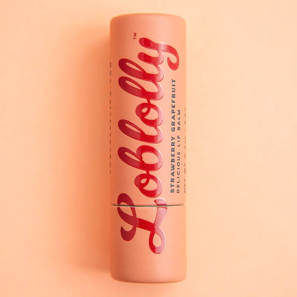 Loblolly | All-Natural Delicious Lip Balm - Strawberry Grapefruit