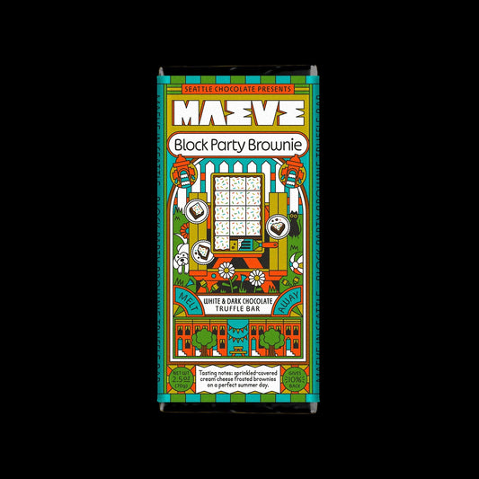 Maeve Chocolate Block Party Brownie Truffle Bar