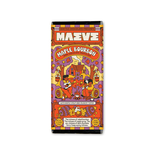 Maeve Chocolate Maple Bourbon Truffle Bar