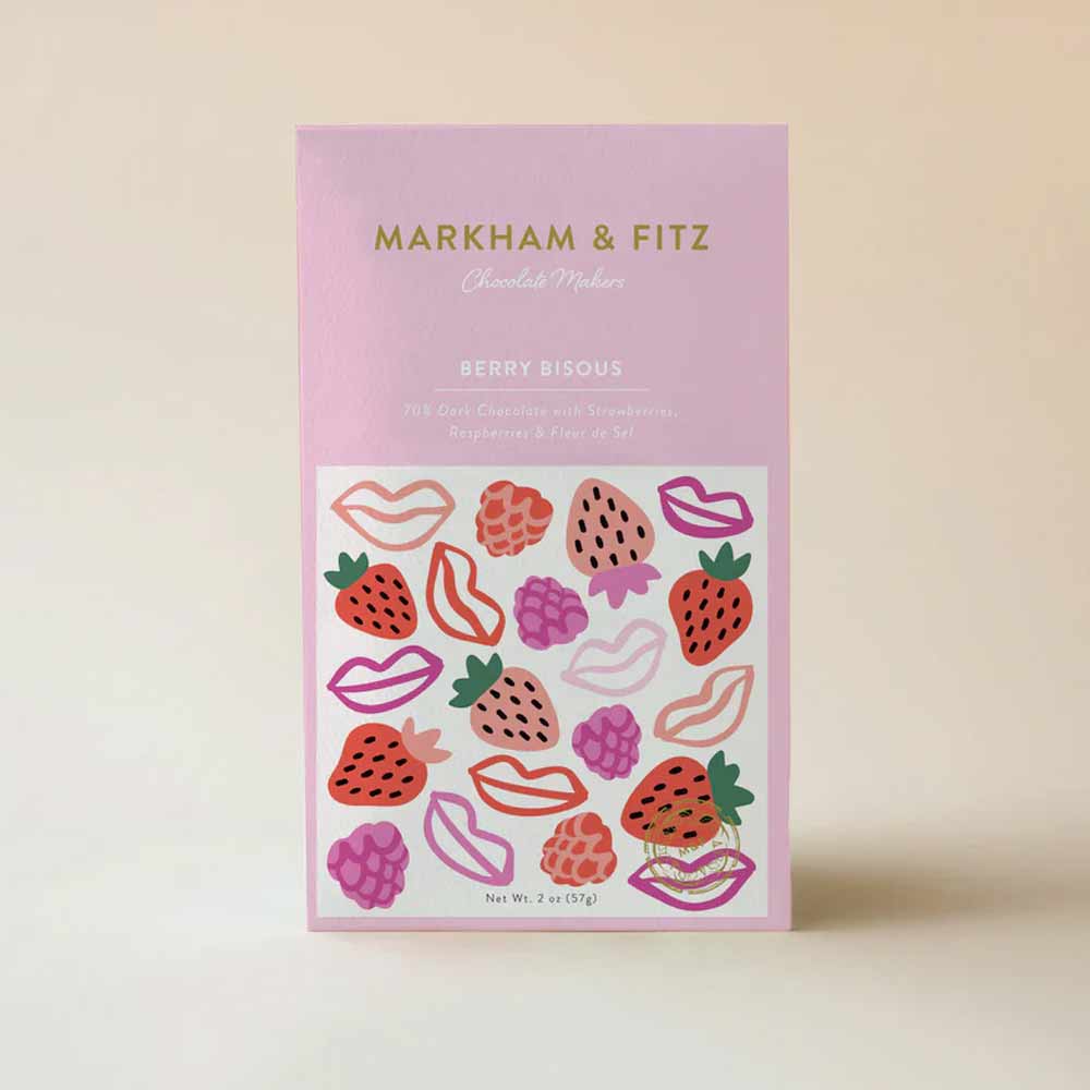 Markham & Fitz | Berry Bisous 70%, 2oz