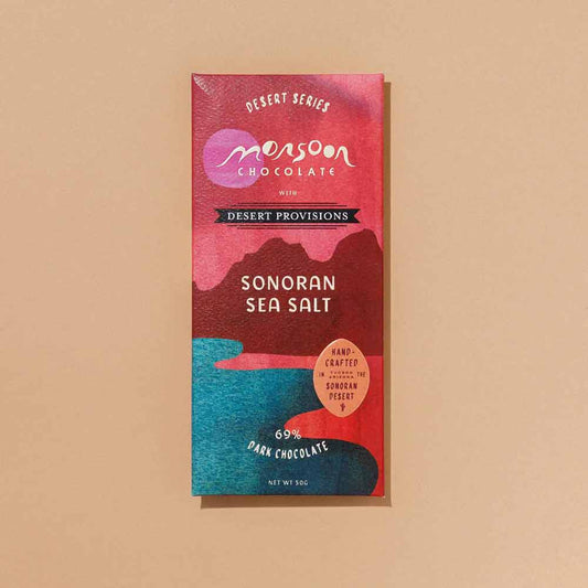 Monsoon Chocolate | Sonoran Sea Salt Dark Chocolate 69%