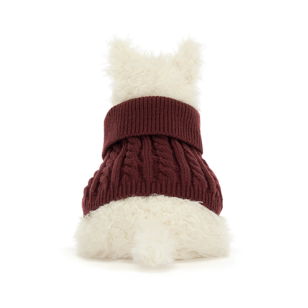 JellyCat | Munro Scottie Dog 'Winter Jumper'