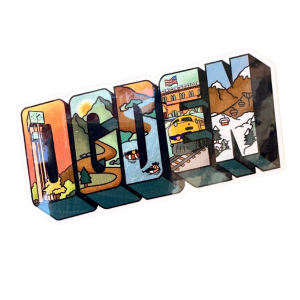 Places In Ogden Sticker