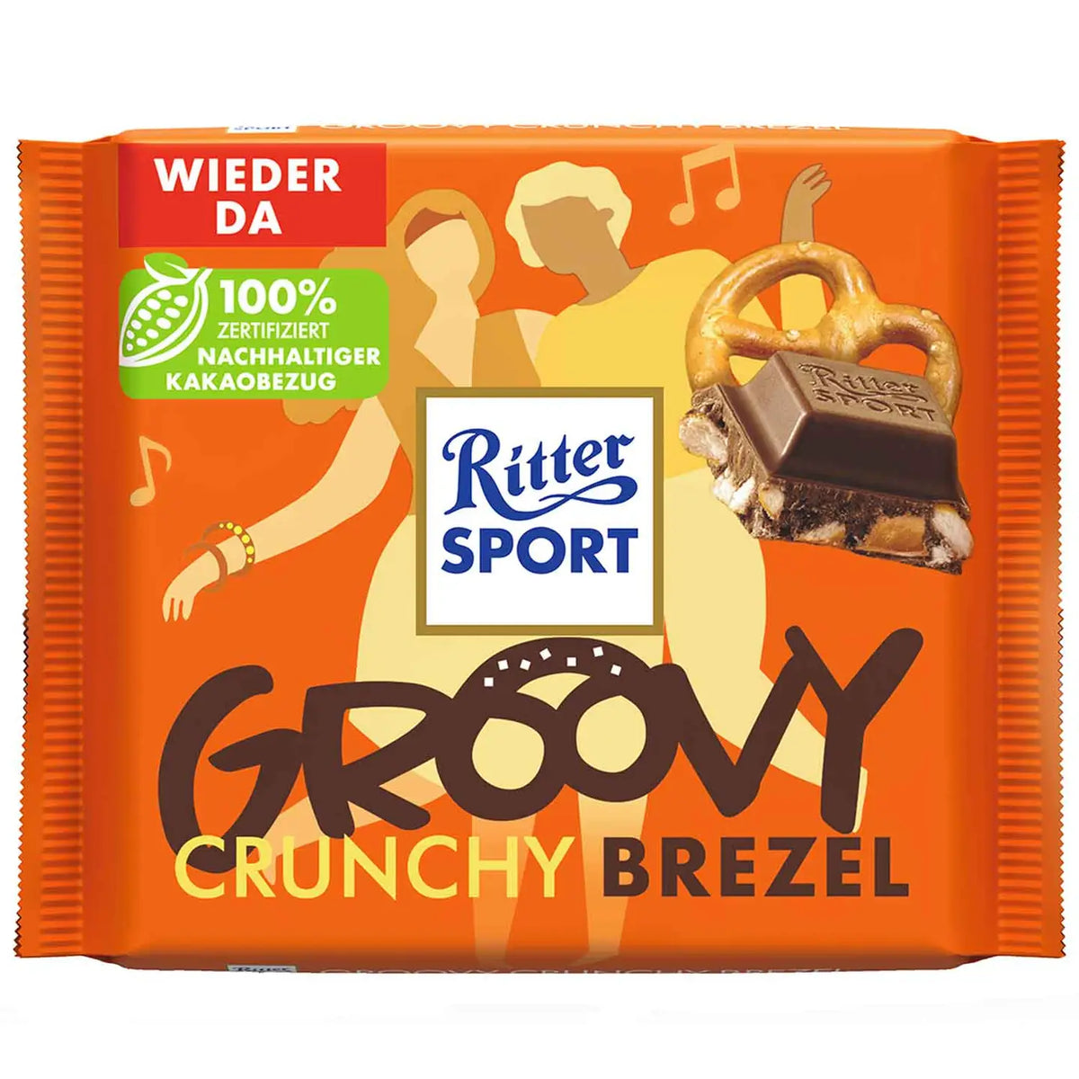 Ritter Sport | Groovy Crunchy Brezel 100g
