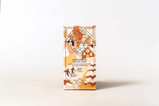 Ritual Gingerbread Toffee Crisp Milk Chocolate Bar 53%