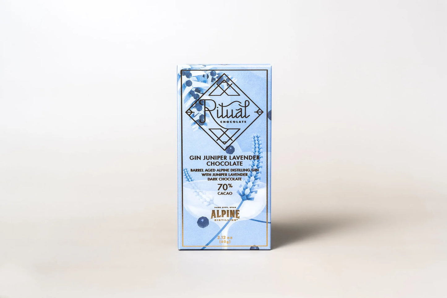 Ritual | Alpine Gin Juniper Lavender 70% Dark Chocolate