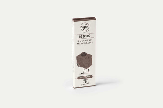 Sabadi | Scuro Organic Modica Chocolate with Mascobado Sugar, 70%