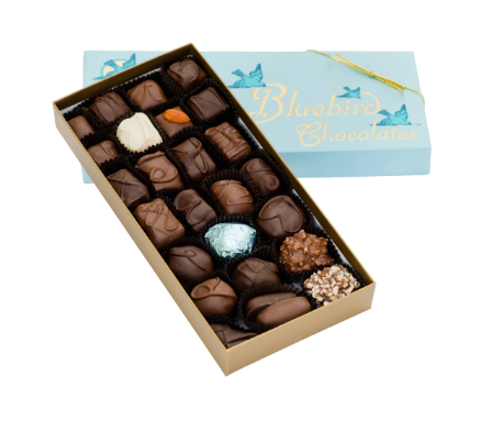 Bluebird Assorted Chocolates (1/4 lb box)