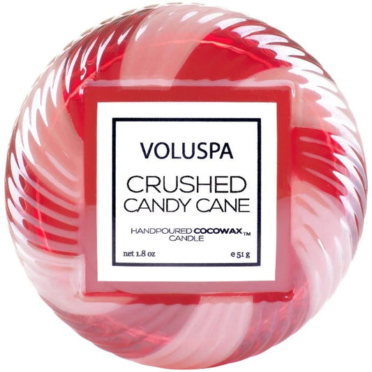 Voluspa Crushed Candy Cane Macaron Candles