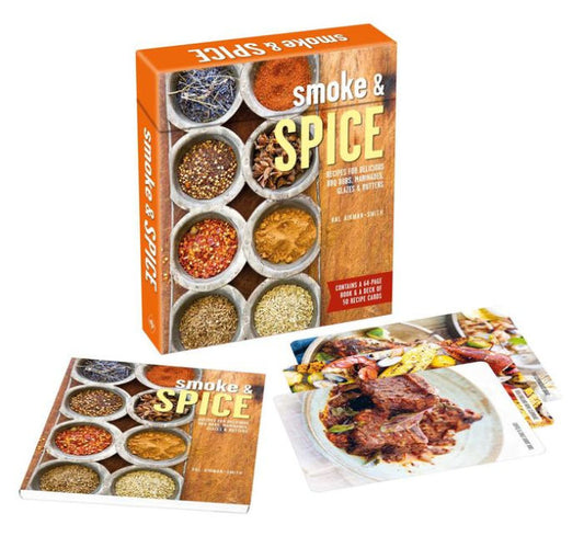 Smoke & Spice Deck: Recipes for Delicious BBQ Rubs, Marinades, Glazes & Butters