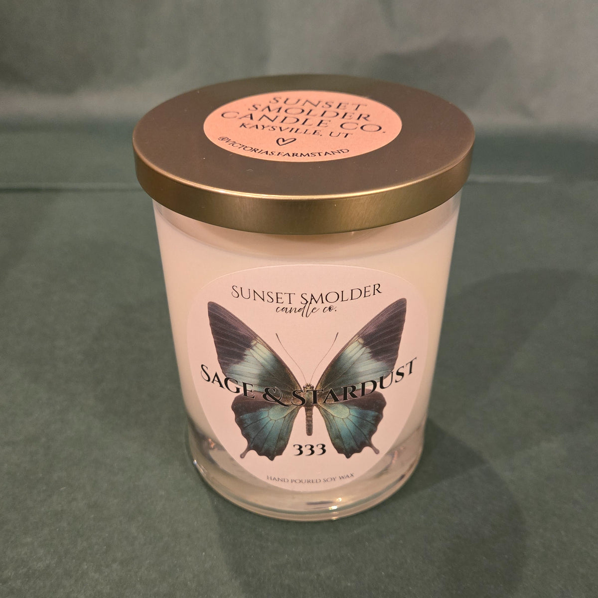 Sunset Smolder Candle Co. | Sage & Stardust - 10 oz