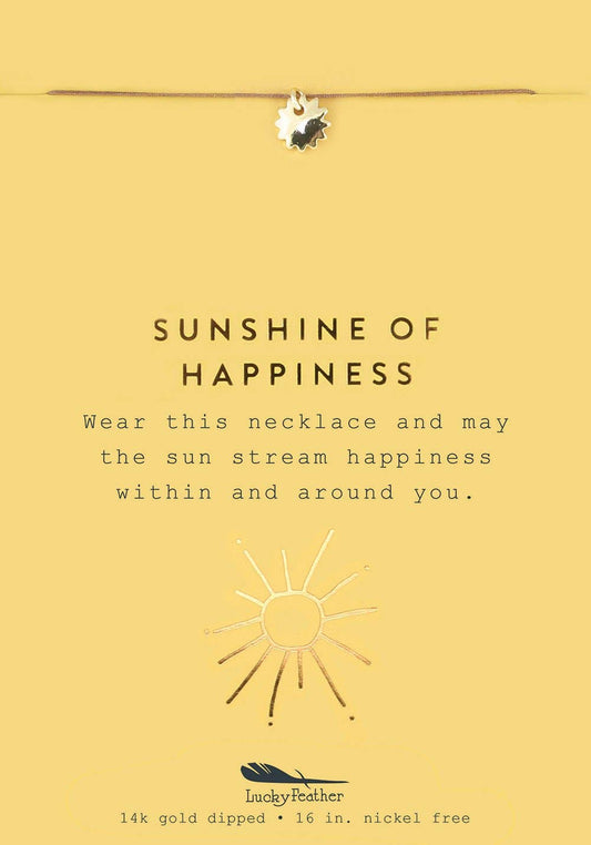 Sunshine of Happiness Charm Necklace