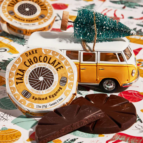 Taza | Spiked Eggnog 55% Dark Chocolate Disc