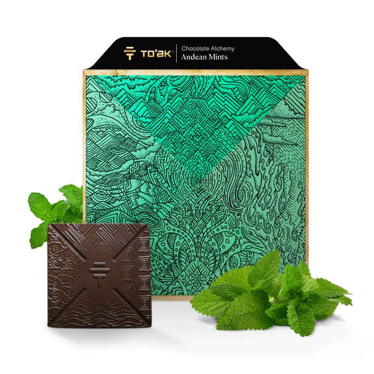 Alchemy by To'ak | Andean Mints, 65% Dark Chocolate