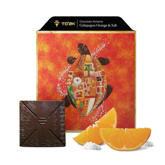 Alchemy by To'ak | Galapagos Orange and Salt, 65% Dark Chocolate
