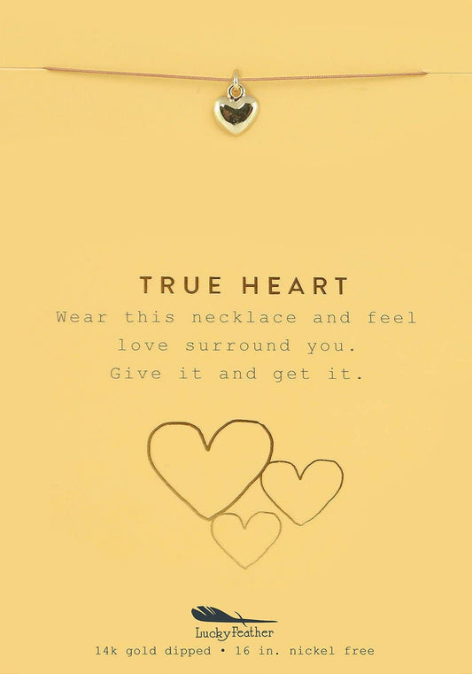 True Heart Charm Necklace