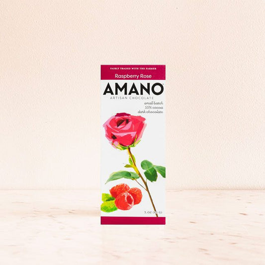Amano Raspberry Rose 55% Bar