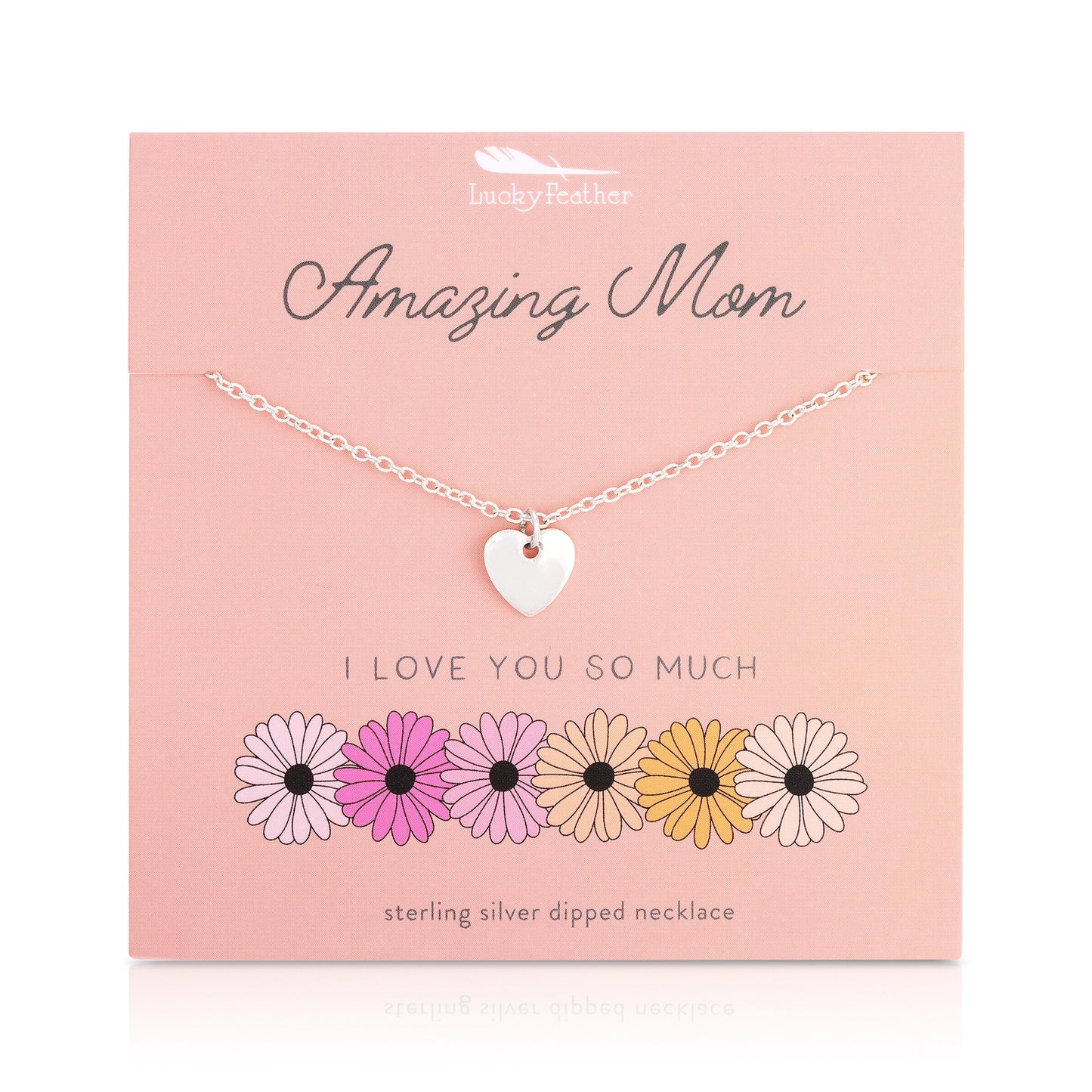 Lucky Feather | Amazing Mom Necklace