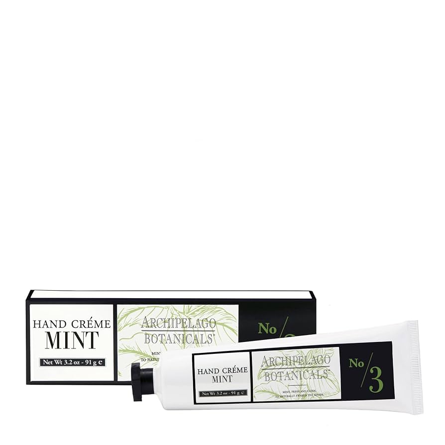 Archipelago Botanicals Morning Mint Hand Creme-3.2 oz