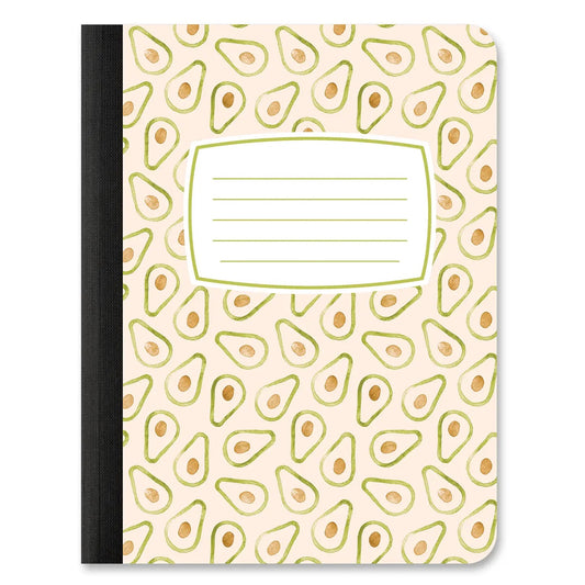 Avocado Composition Notebook