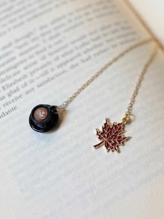Black Mug Chain Bookmark