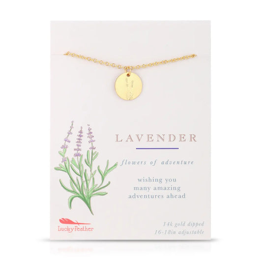 Lavender Botanical Necklace