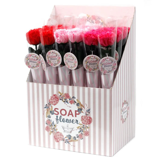 Carnation Soap Flowers