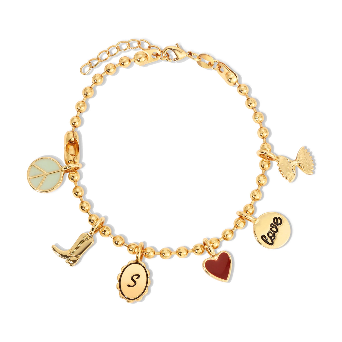 Gold Charms for Bracelets + Necklaces