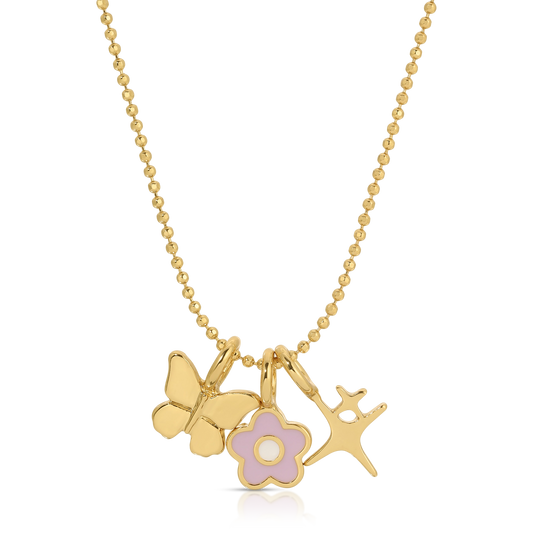 Gold Charm Necklace