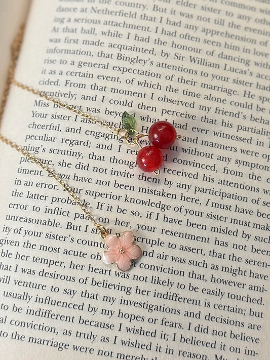Cherry Blossom Chain Bookmark