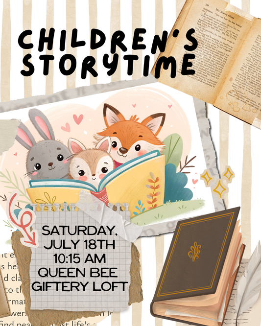 flyer for children's storytime
