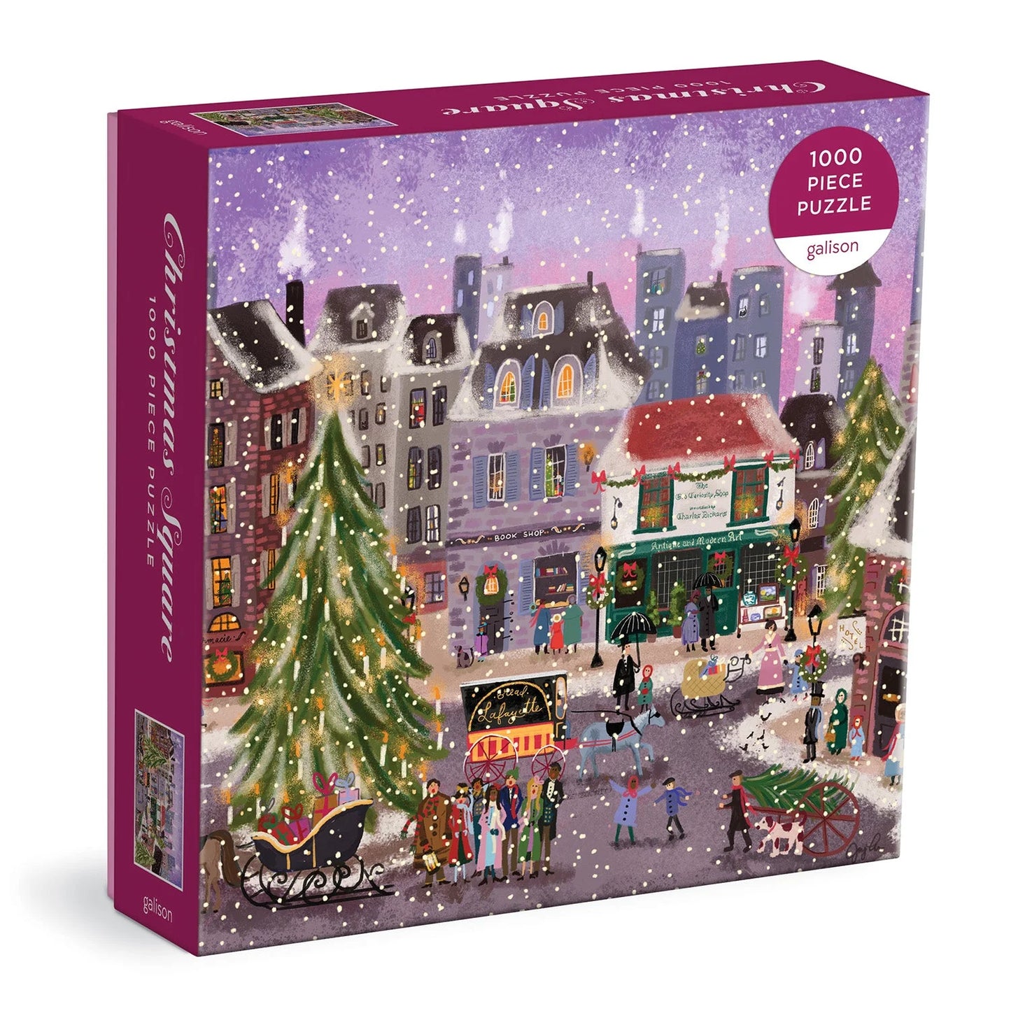 Joy Laforme Christmas Square 1000-Piece Puzzle
