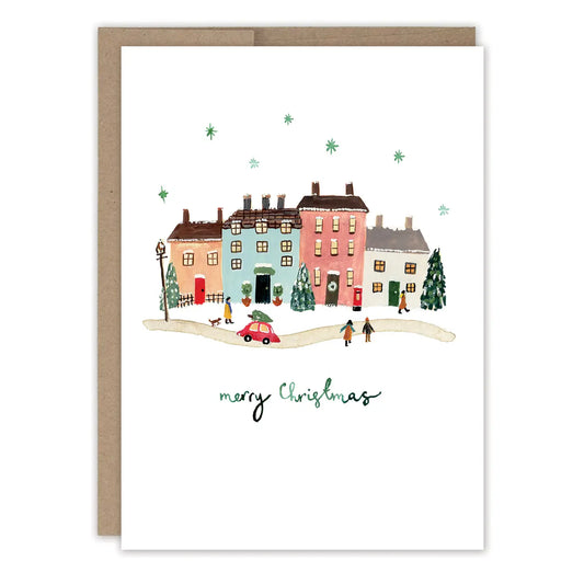 Little Christmas Village Card