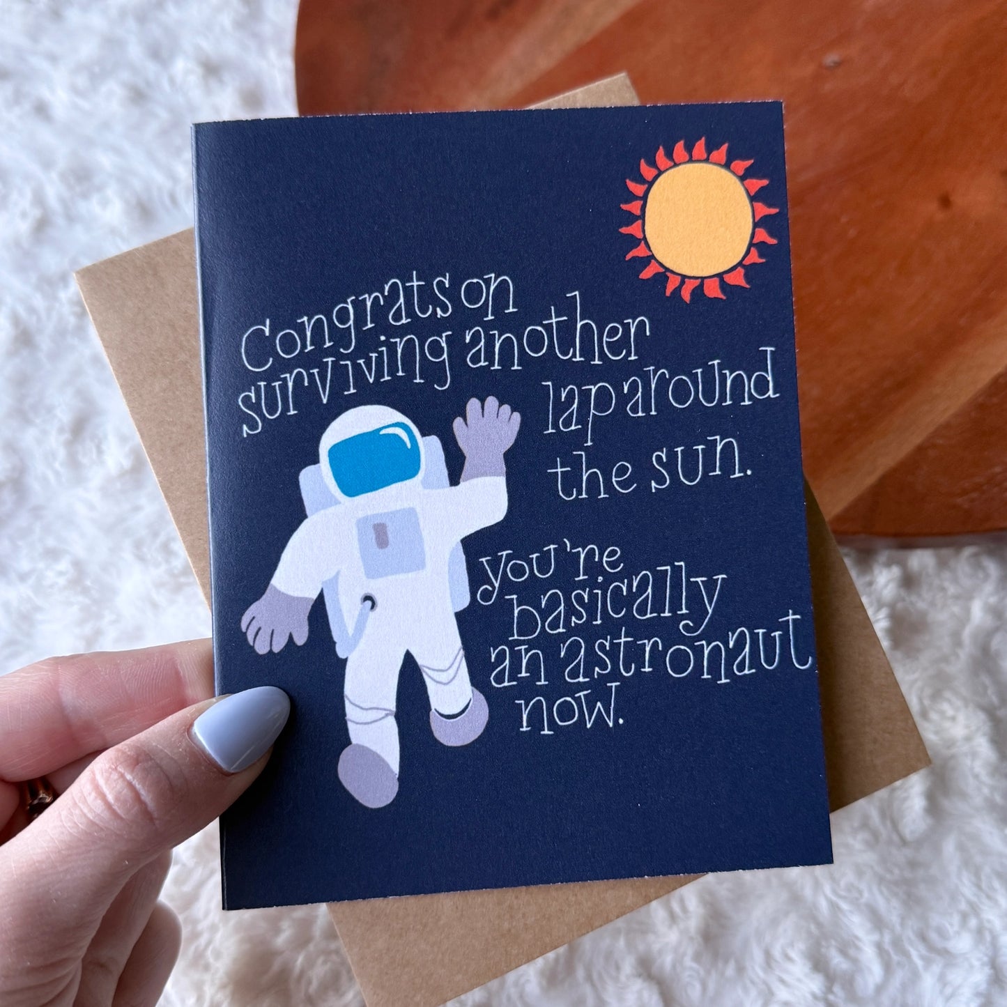 Another Lap Around the Sun Birthday Card