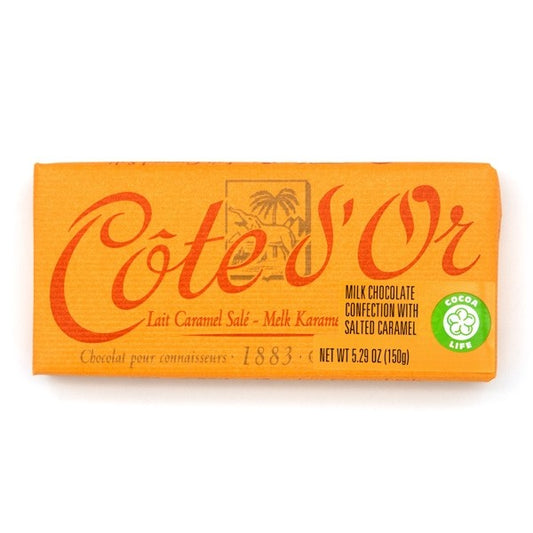 Côte D'Or Milk Caramel & Sea Salt Connoisseur Bar