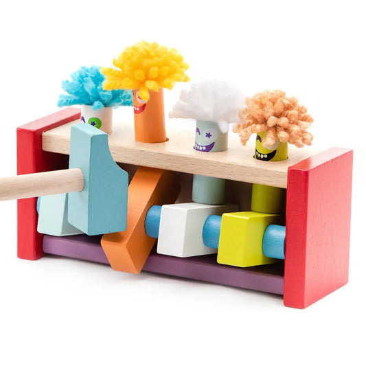 Cubika Jumping Clowns Wooden Toy