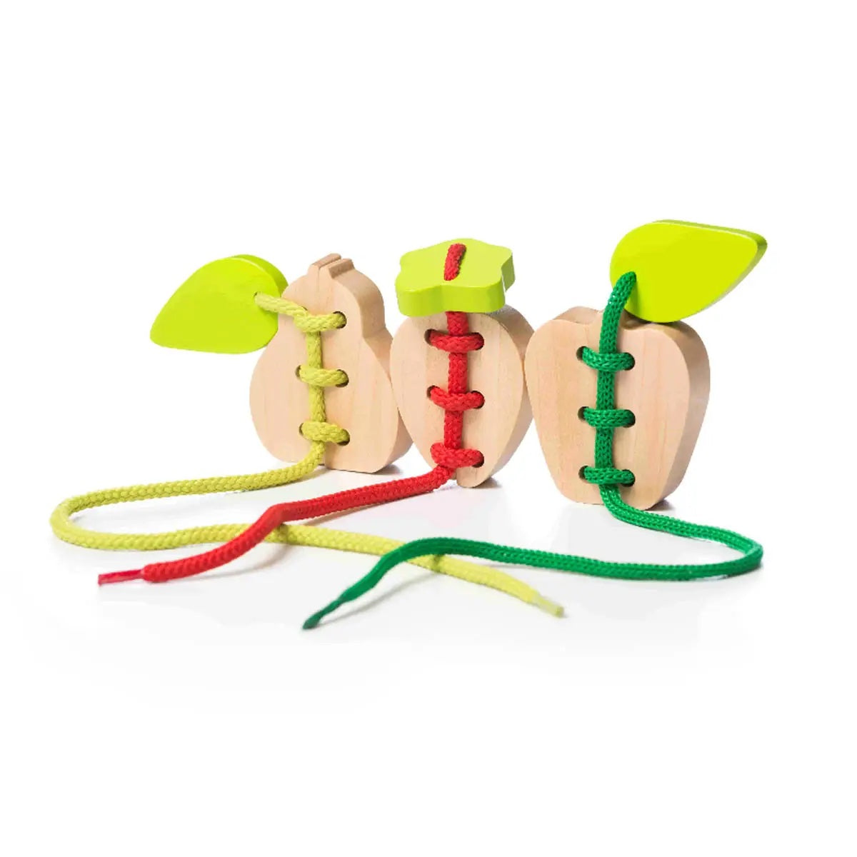 Cubika Wooden Lacing Fruits Toy