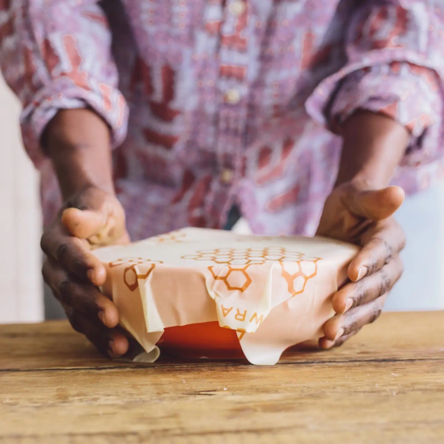 'Honeycomb' Bee's Wrap Roll Cut-to Size