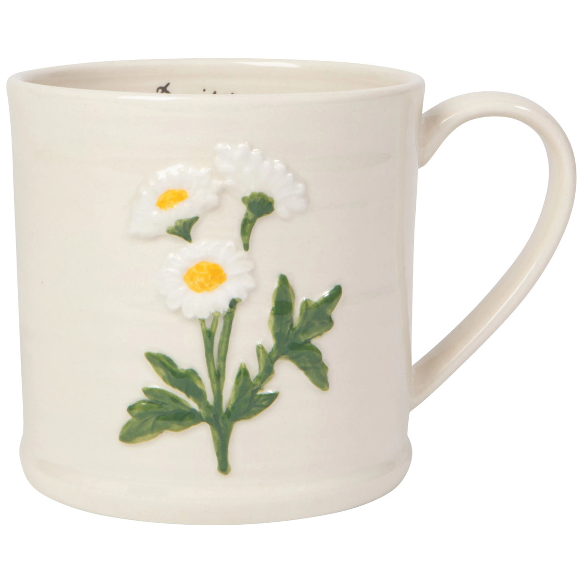 Floral Embossed Mugs