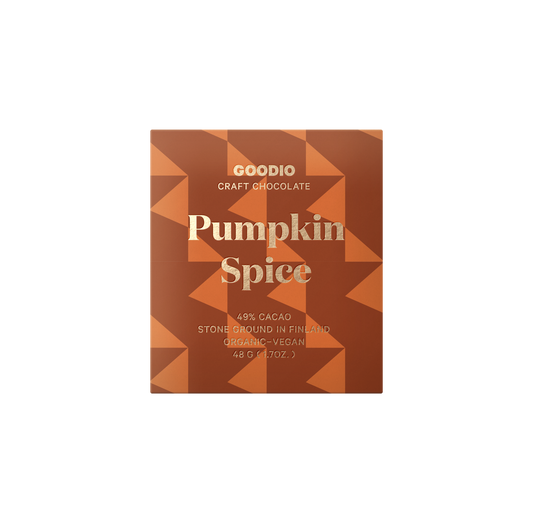 Goodio | Pumpkin Spice Chocolate 49%