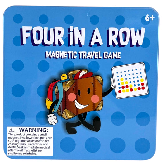 Four in a Row Magnetic Travel Game
