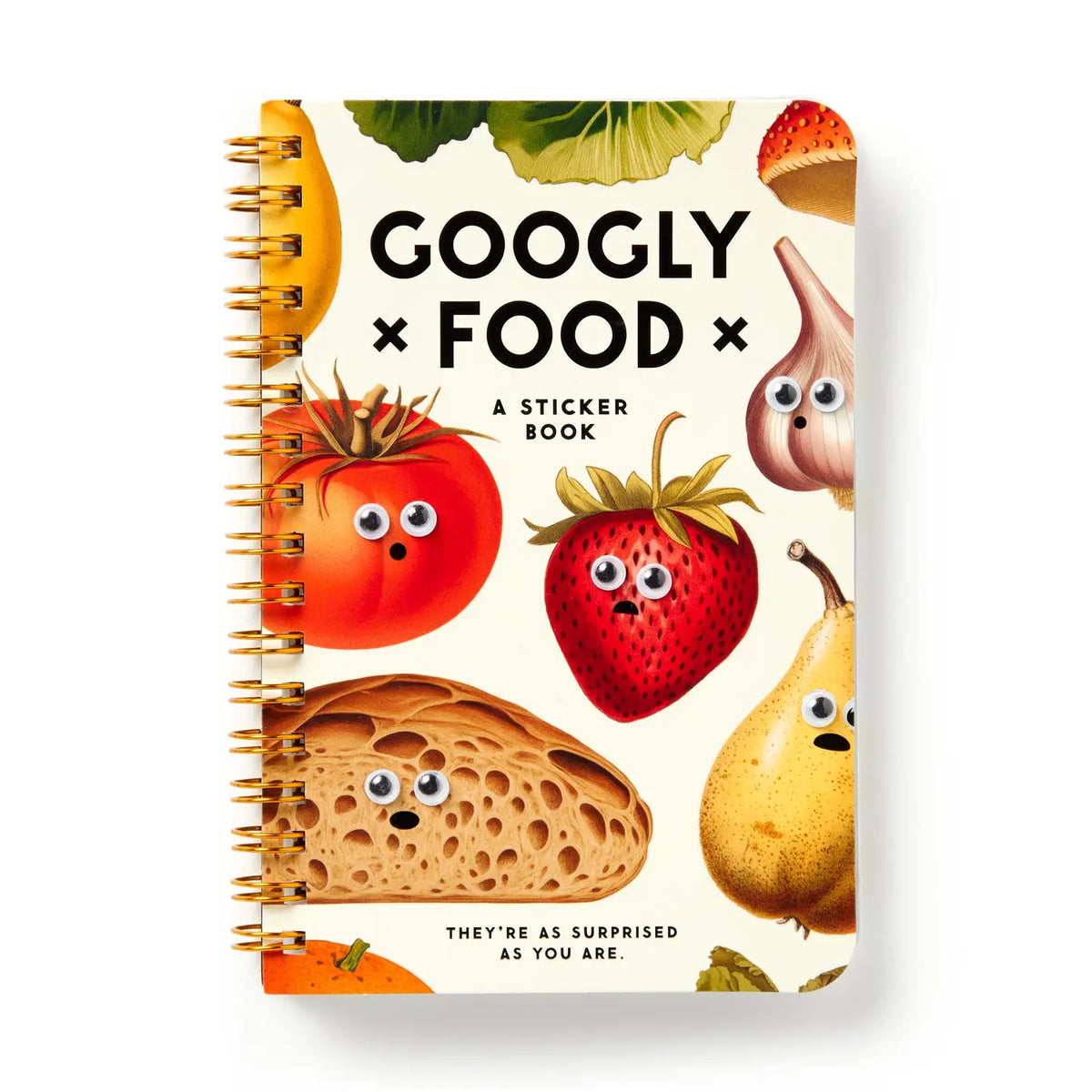 Brass Monkey | Googly Food Sticker Book