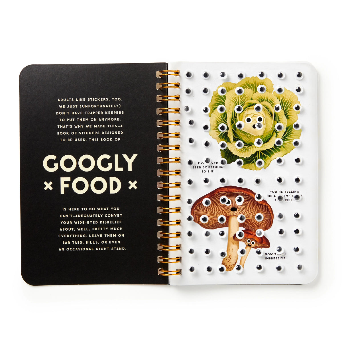 Brass Monkey | Googly Food Sticker Book
